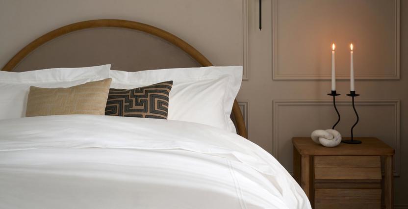 Langham Double Row Cord Bed Linen Set